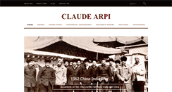 Desktop Screenshot of claudearpi.net